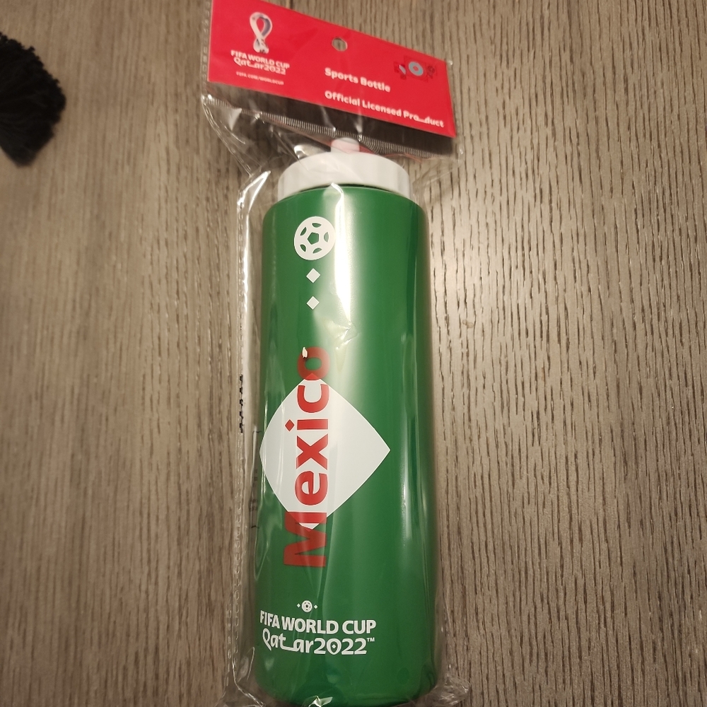 Mexico FIFA Qatar World Cup 2022 Water Bottle
